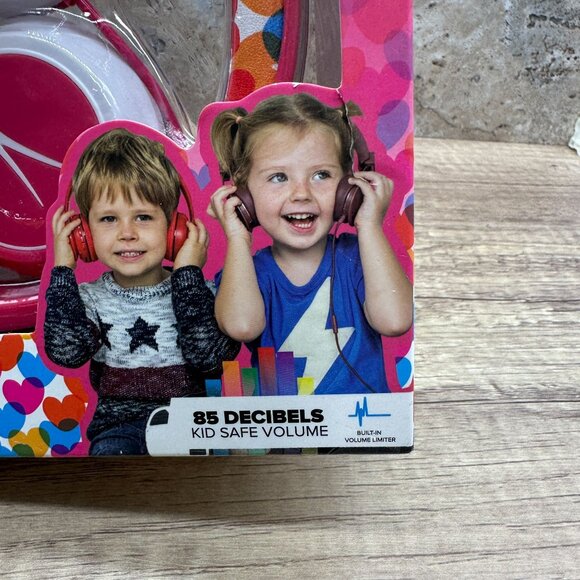 Lot Of 2 Altec Lansing Kids Safe Wired Headphones Blue, Pink Age 3 To 5 NIB - Picture 12 of 15